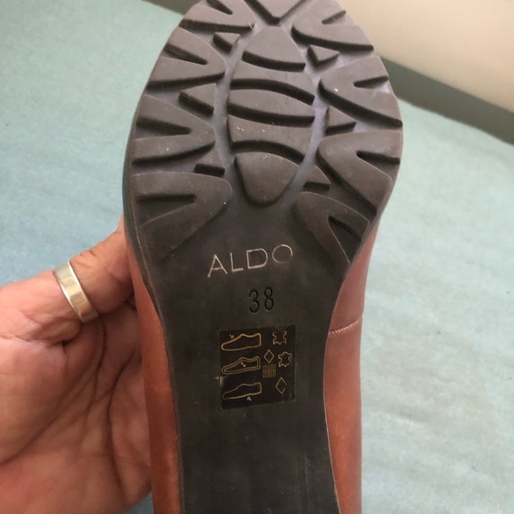 Aldo platform stacked heel pumps - Picture 3 of 6